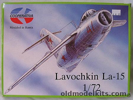 Cooperativa 1/72 Lavochkin La-15 - Bagged, 001 plastic model kit